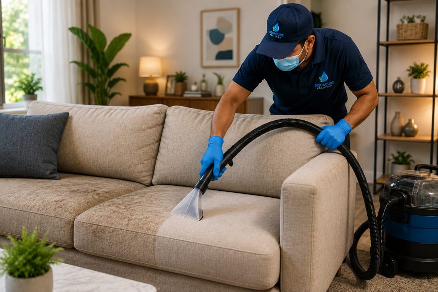 Sofa and upholstery deep cleaning service in Faridabad